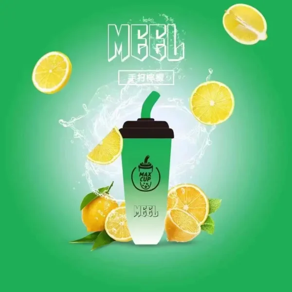 MEEL奶茶杯6000口拋棄式電子煙｜6000口大容量與趣味造型規格呈現持久飽滿霧感｜追求免維護極致便利的懶人玩家首選