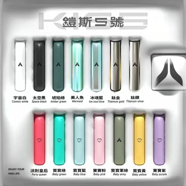 KIS5鎧斯一代通用主機｜主打高相容輸出與純粹通透感電子煙｜適合偏好直覺操作與穩定表現的務實派用戶
