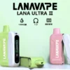 【買3贈主機】LANA Ultra II 16000口專用磁吸換彈式電子煙｜16000口超大容量磁吸結構呈現持久飽滿霧感｜追求換彈極致便利的懶人玩家首選