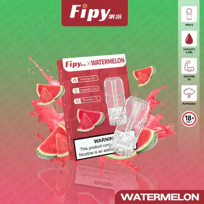 【買3贈主機】Fipy果派一代通用透明煙彈｜獨立可視油艙結構呈現清透霧感｜重視殘油量與便利性的高頻使用者首選